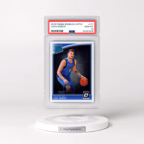 2018 Panini Donruss Optic #177 Luka Doncic (PSA 10 GEM MINT)