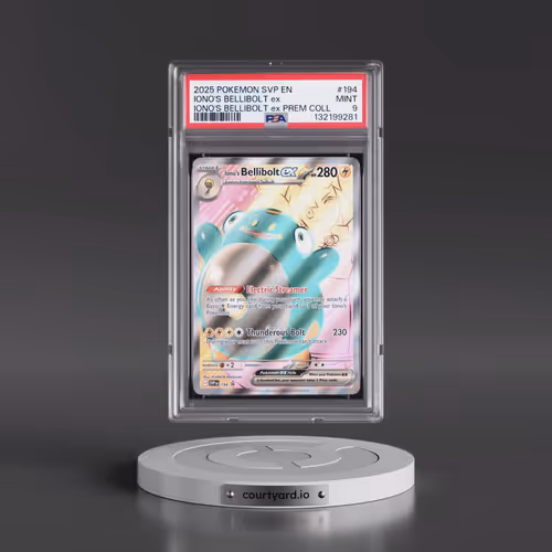2025 Pokémon Svp EN-SV Black Star Promo #194 Iono's Bellibolt EX - Holo Iono's Bellibolt EX Premium