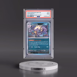 2025 Pokémon Mep EN-Me Black Star Promo #017 Toxtricity - Phantasmal Flames Prerelease-Staff (PSA 9 