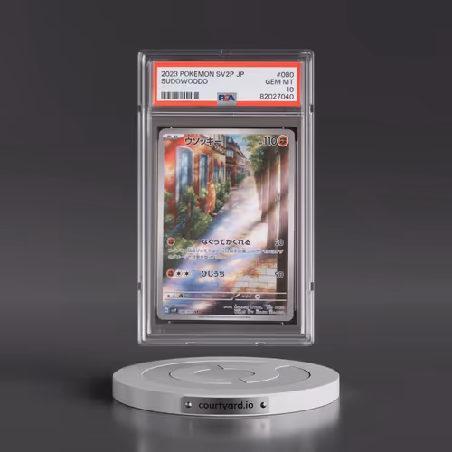 2023 Pokémon Sv2p-Snow Hazard #080 Sudowoodo - Art Rare (PSA 10 GEM MINT)
