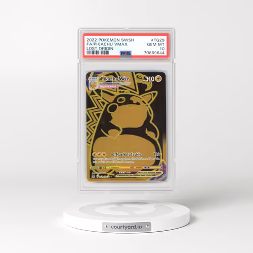 2022 Lost Origin #TG29 Pikachu VMAX - Holo (PSA 10 GEM MINT)