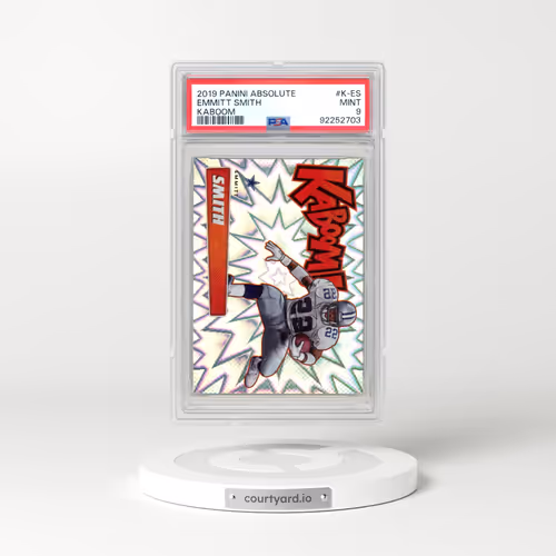 2019 Panini Absolute Kaboom! #K-ES Emmitt Smith (PSA 9 MINT)