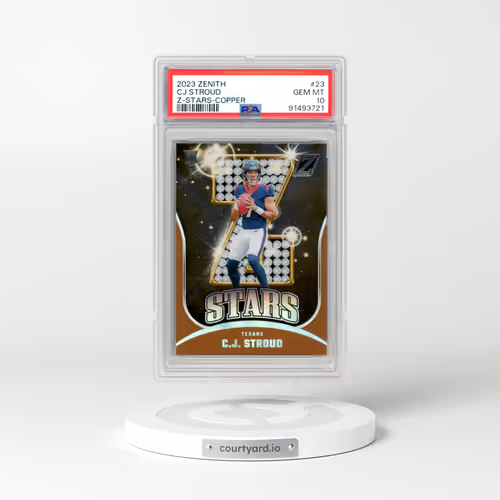 2023 Panini Zenith Z-Stars #23 CJ Stroud - Copper (PSA 10 GEM MINT)
