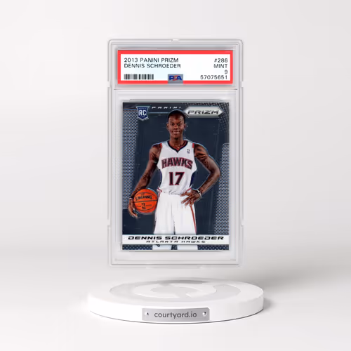 2013 Panini Prizm #286 Dennis Schroeder (PSA 9 MINT)