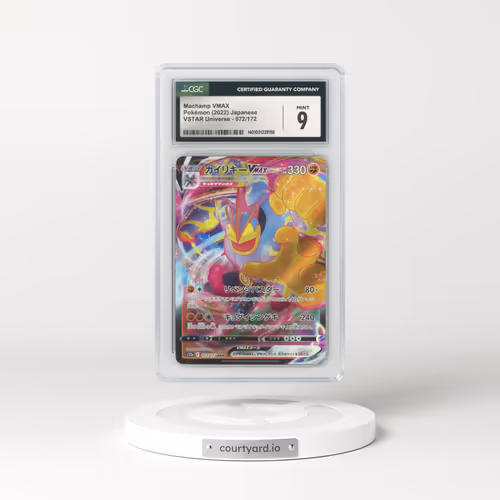 2022 Japanese VSTAR Universe #72 Machamp VMAX - Full Art Holo (CGC 9 MINT)