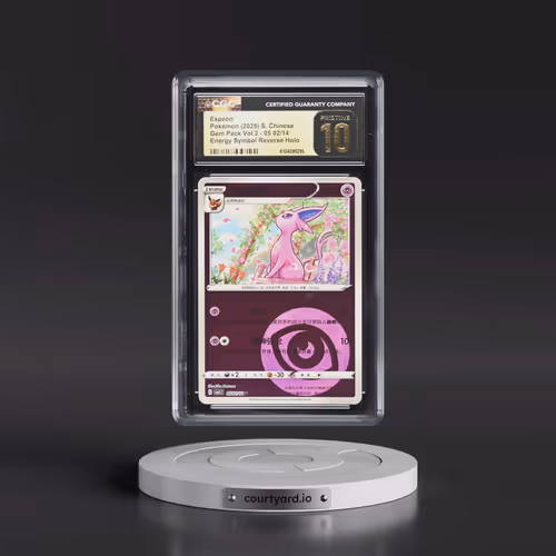 2025 Gem Pack Volume 2 - CBB2C - Simplified #05 02/14 Espeon - Reverse Holo Energy Symbol (CGC 10 PR