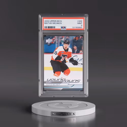 2024 Upper Deck #492 Matvei Michkov (PSA 9 MINT)