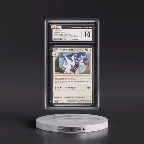 2024 Stellar Crown - SCR EN #107/142 Archaludon - Cosmos Holo (C. Holo) Archaludon 2-Pack Blister (C