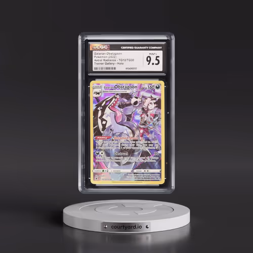 Astral Radiance #TG10/TG30 Galarian Obstagoon - Trainer Gallery Holo (CGC 9.5 MINT+)
