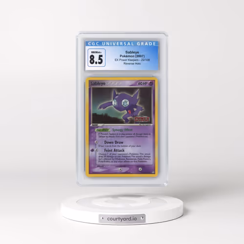 2007 EX Power Keepers #22/108 Sableye - Reverse Holo (CGC 8.5 NM-MT+)