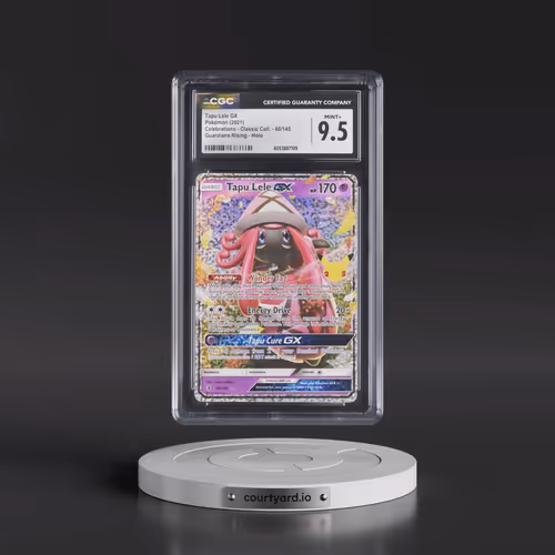 2021 Celebrations - Classic Collection #60/145 Tapu Lele GX - Guardians Rising Holo (CGC 9.5 MINT+)