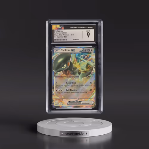 2023 Black Star Promos - Scarlet & Violet SVP EN #018 Cyclizar ex - Cyclizar ex Box (CGC 9 MINT)