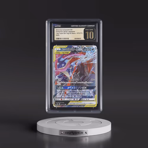 2019 Tag Team GX: Tag All Stars #072/173 Greninja & Zoroark GX - Holo (CGC 10 PRISTINE)