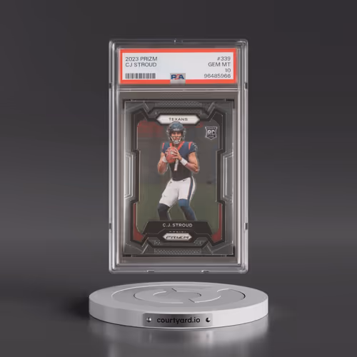 2023 Panini Prizm #339 CJ Stroud (PSA 10 GEM MINT)