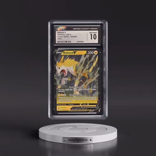 2019 Fusion Strike #103/264 Boltund V - Holo (CGC 10 GEM MINT)