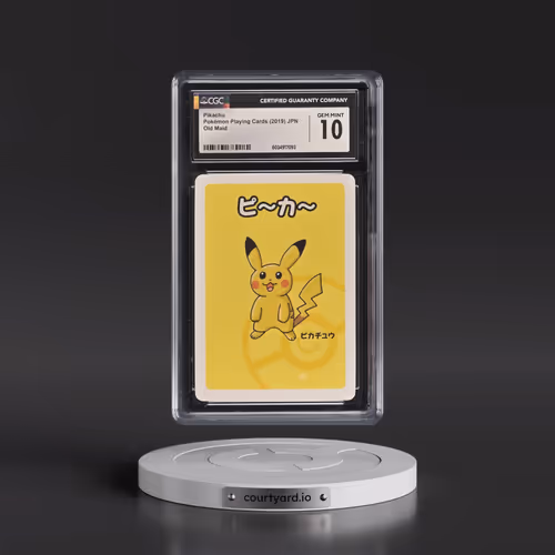 2019 Old Maid Pikachu (CGC 10 GEM MINT)