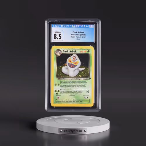 1999 Team Rocket #2/82 Dark Arbok - Holo (CGC 8.5 NM-MT+)