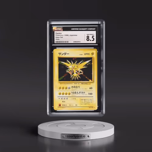 1996 Base Set Zapdos - Holo (CGC 8.5 NM-MT+)