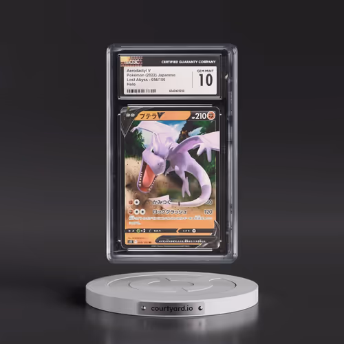 2022 Lost Abyss #056/100 Aerodactyl V - Holo (CGC 10 GEM MINT)