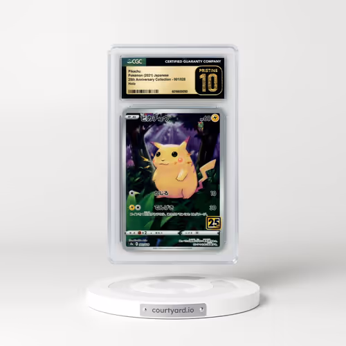 2021 25th Anniversary Collection #001/028 Pikachu (CGC 10 PRISTINE)