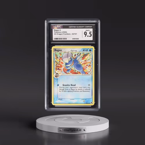 2006 EX Dragon Frontiers #43/101 Bagon δ (CGC 9.5 MINT+)