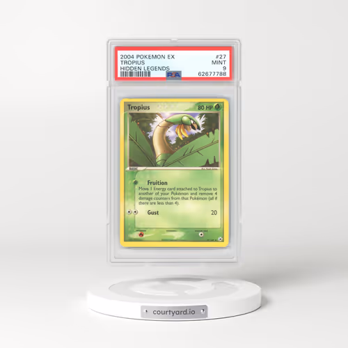 2004 EX Hidden Legends #27 Tropius (PSA 9 MINT)