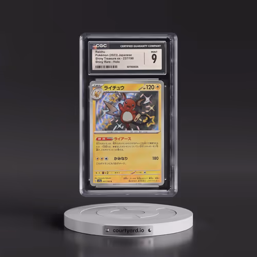 2023 Pokémon Sv4a-Shiny Treasure EX #237 Raichu - S (CGC 9 MINT)