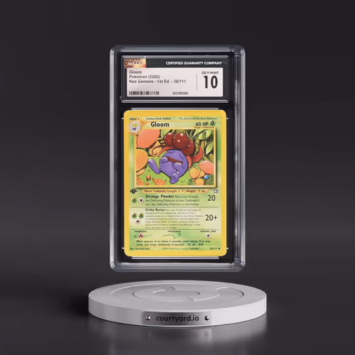 2000 Neo Genesis #36/111 Gloom - 1st Edition (CGC 10 GEM MINT)