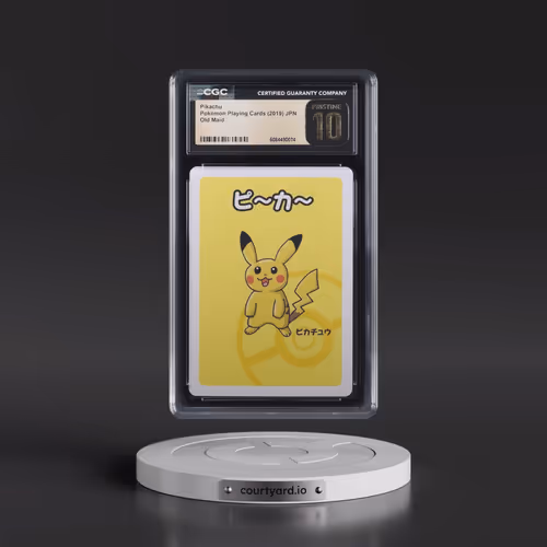 2019 Old Maid Pikachu (CGC 10 PRISTINE)
