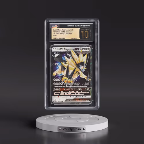 2018 GX Ultra Shiny #086/150 Dusk Mane Necrozma GX - Holo (CGC 10 PRISTINE)