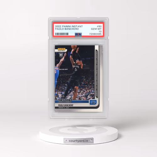 2022 Panini Instant #80 Paolo Banchero (PSA 10 GEM MINT)