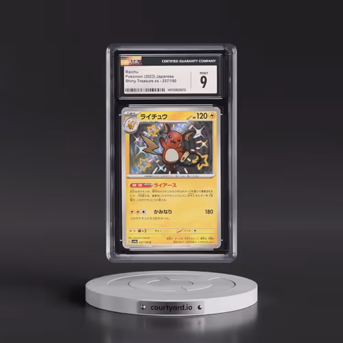 2023 Shiny Treasure ex #237/190 Raichu - Shiny Rare Holo (CGC 9 MINT)