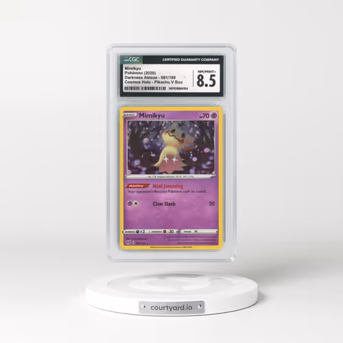 2020 Darkness Ablaze #81 Mimikyu - Holo (CGC 8.5 NM-MT+)