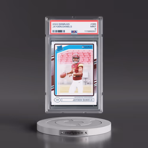 2024 Panini Donruss #389 Jayden Daniels (PSA 9 MINT)
