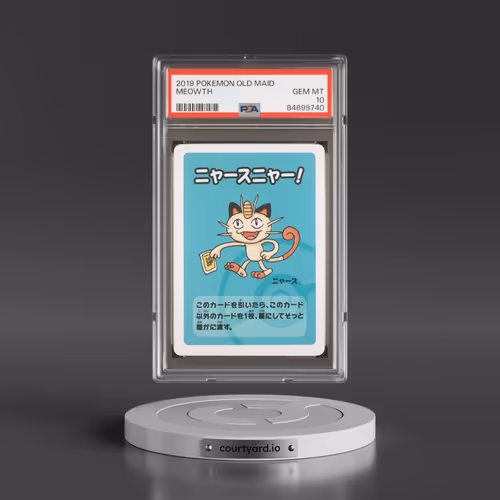 2019 Pokémon Old Maid Meowth (PSA 10 GEM MINT)