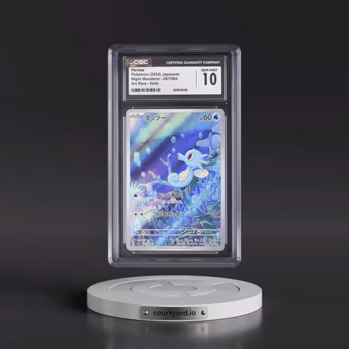 2024 Pokémon Sv6a-Night Wanderer #067 Horsea - Art Rare (CGC 10 GEM MINT)