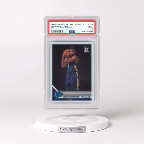2019 Panini Donruss Optic #158 Zion Williamson (PSA 9 MINT)