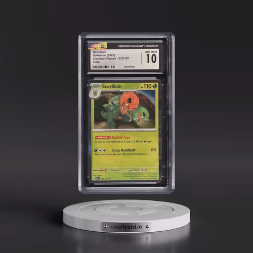 2023 Pokémon Obf EN-Obsidian Flames #025 Scovillain (CGC 10 GEM MINT)