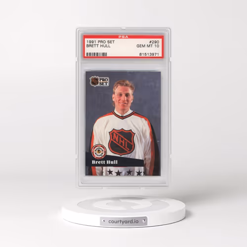 1991 Pro Set #290 Brett Hull (PSA 10 GEM MINT)