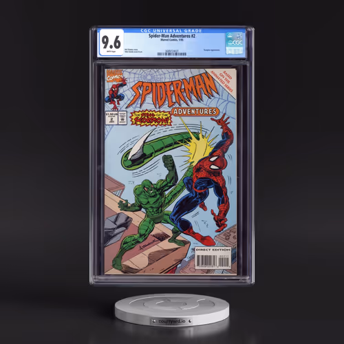 Spider-Man Adventures #2 CGC 9.6 White Pages (Marvel Comics, 1/95) - Universal