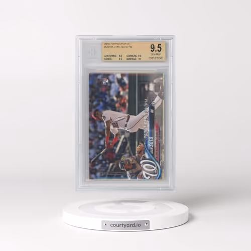 2018 Topps Update #US104 Juan Soto (BGS 9.5 GEM MINT)