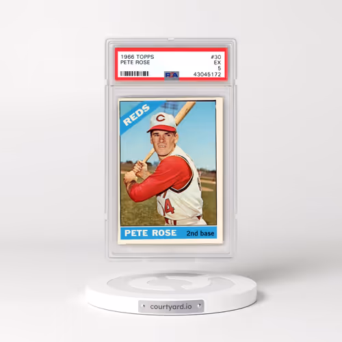 1966 Topps #30 Pete Rose (PSA 5 EX)