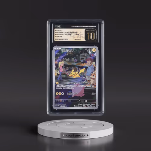 2023 Pokémon Card 151 #173/165 Pikachu - Art Rare Holo (CGC 10 PRISTINE)