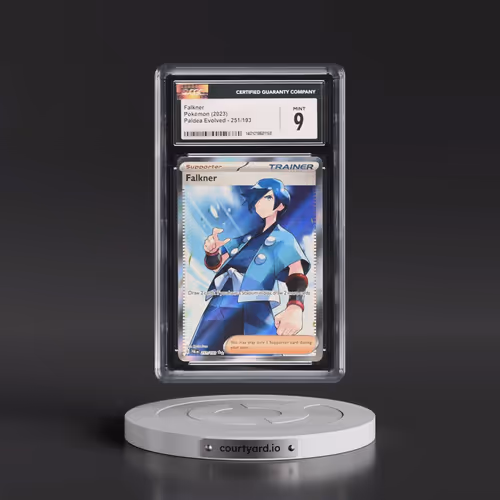 2023 Paldea Evolved - PAL EN #251/193 Falkner - Ultra Rare Holo (CGC 9 MINT)