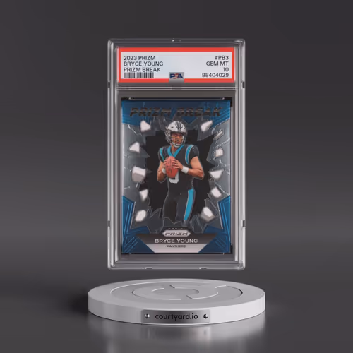 2023 Panini Prizm Prizm Break #PB3 Bryce Young (PSA 10 GEM MINT)