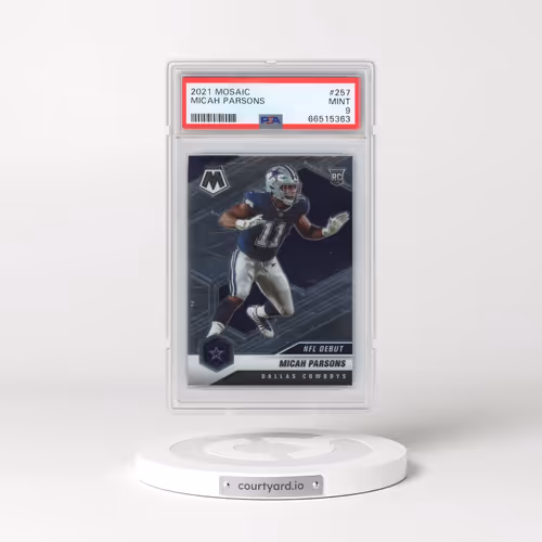 2021 Panini Mosaic #257 Micah Parsons (PSA 9 MINT)