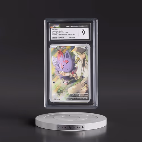 2025 Pokémon Svp EN-SV Black Star Promo #189 N's Zorua - Journey Together Elite Trainer Box (CGC 9 M