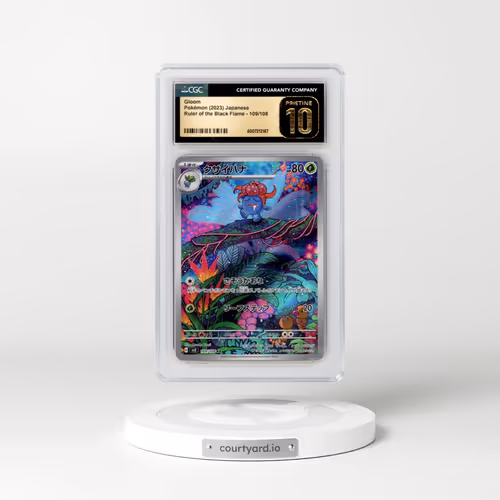 2023 Ruler of the Black Flame #109/108 Gloom - Art Rare Holo (CGC 10 PRISTINE)