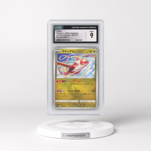 2022 VSTAR Universe #105/172 Latias - Reverse Holo Speckled (CGC 9 MINT)