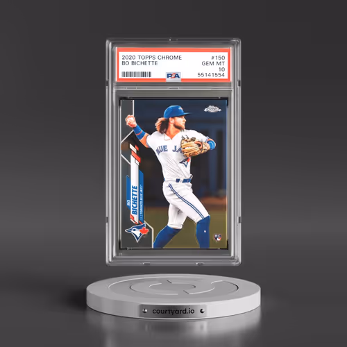 2020 Topps Chrome #150 Bo Bichette (PSA 10 GEM MINT)